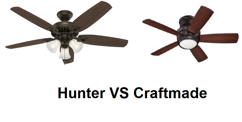 Craftmade vs Hunter Ceiling Fans