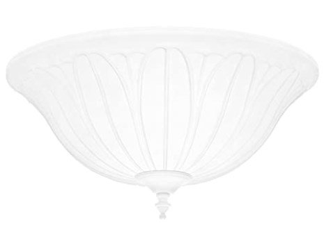 Hunter 99158 White Cased Bowl Light Kit