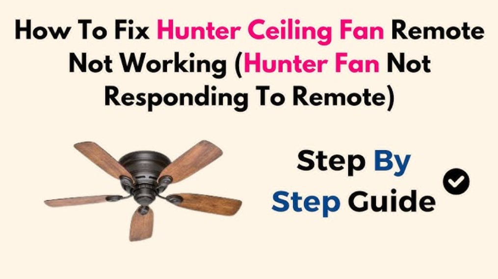 hunter fan remote not working